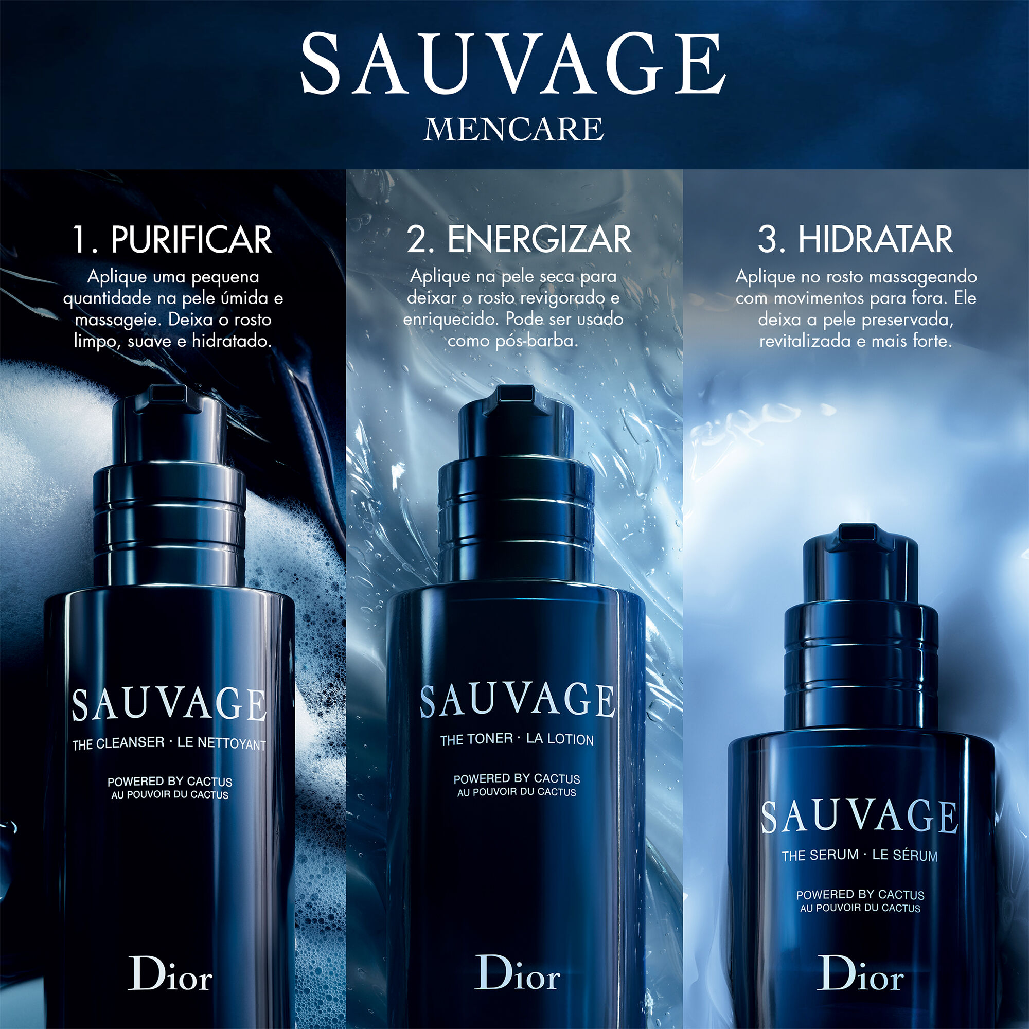 Kit Dior Sauvage Skincare Ritual - Sephora